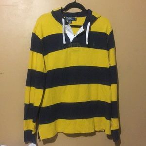Men’s Vintage Polo hoody shirt